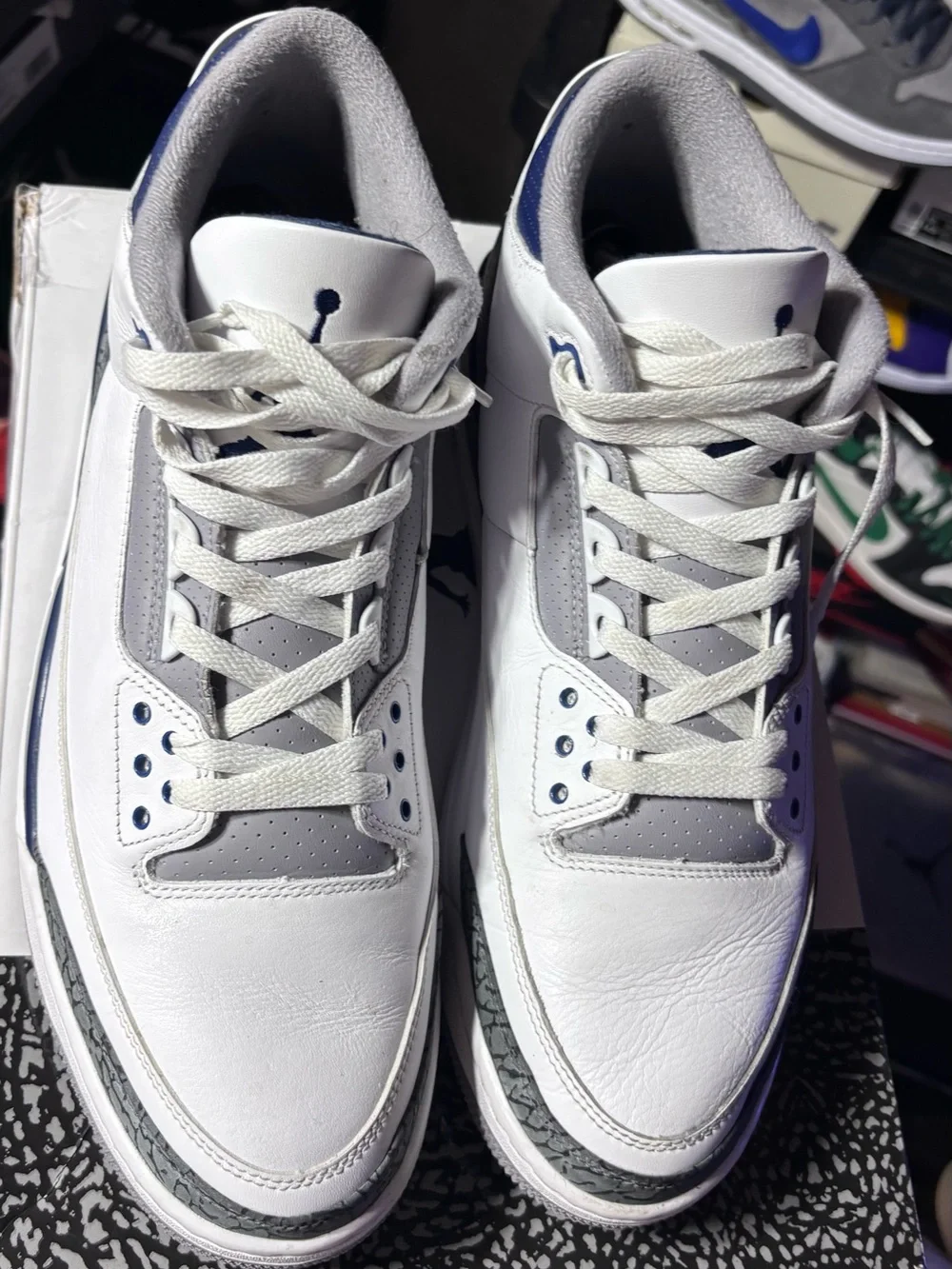 AIR JORDAN 3 Retro “MIDNIGHT NAVY” -13M